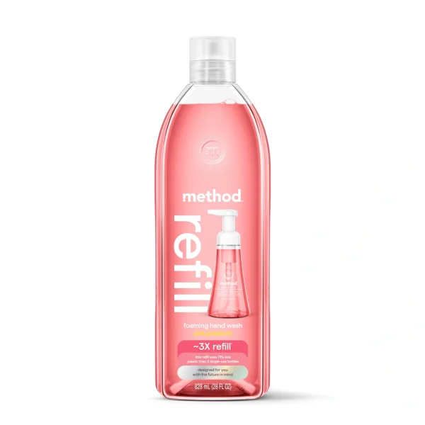 泡沫洗手露補充瓶 – 粉紅葡萄柚 828ml