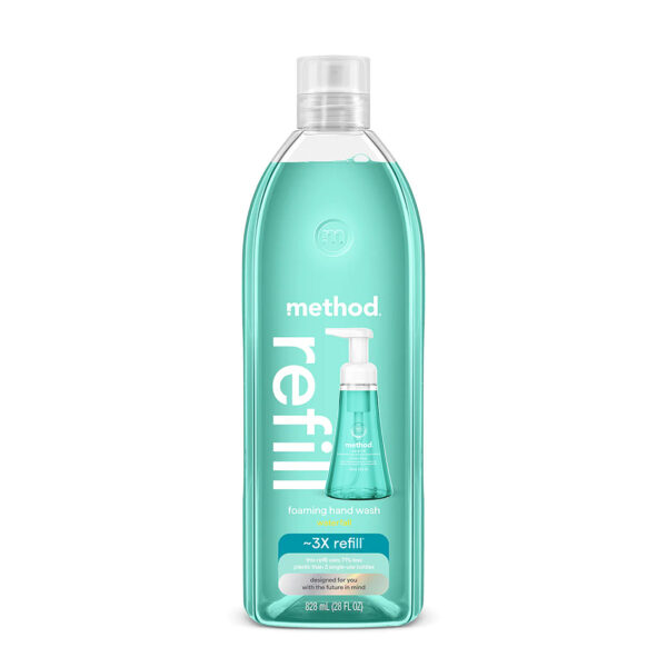泡沫洗手露補充瓶 –  清泉 828ml